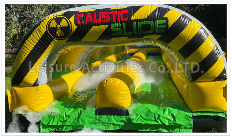 caustic (foam) double lane slip n slide sl