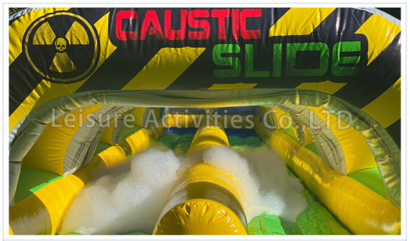 caustic (foam) double lane slip n slide sl