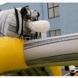 caustic foam double lane slip n slide sl foam machine optional