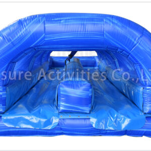 double lane slip n slide pool splash marble blue pl