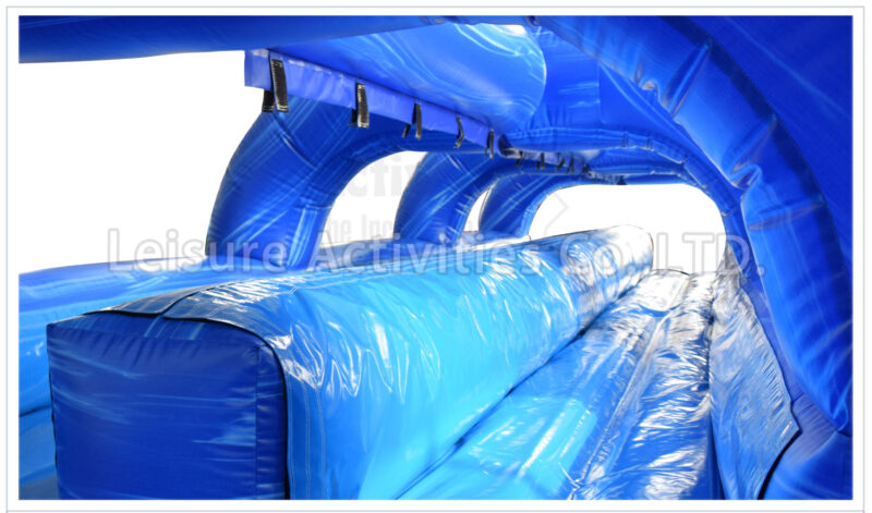 double lane slip n slide pool splash marble blue pl