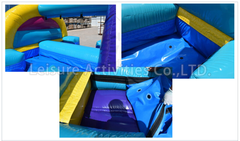 dual lane inflatable slip n slide sl