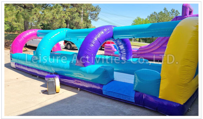 dual lane inflatable slip n slide sl