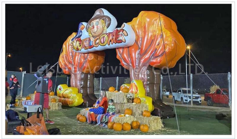 fall festival arch
