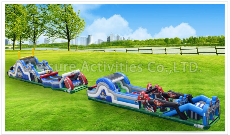 football training camp challenge obstacle course