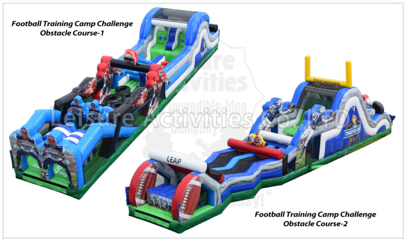 football training camp challenge obstacle course