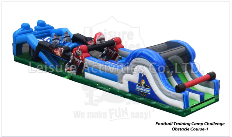 football training camp challenge obstacle course