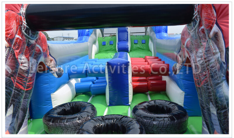 football training camp challenge obstacle course