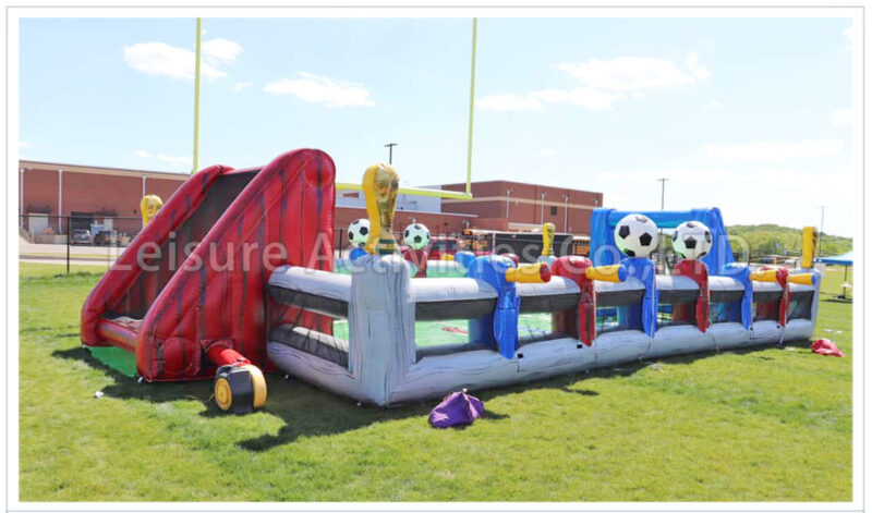human foosball marble