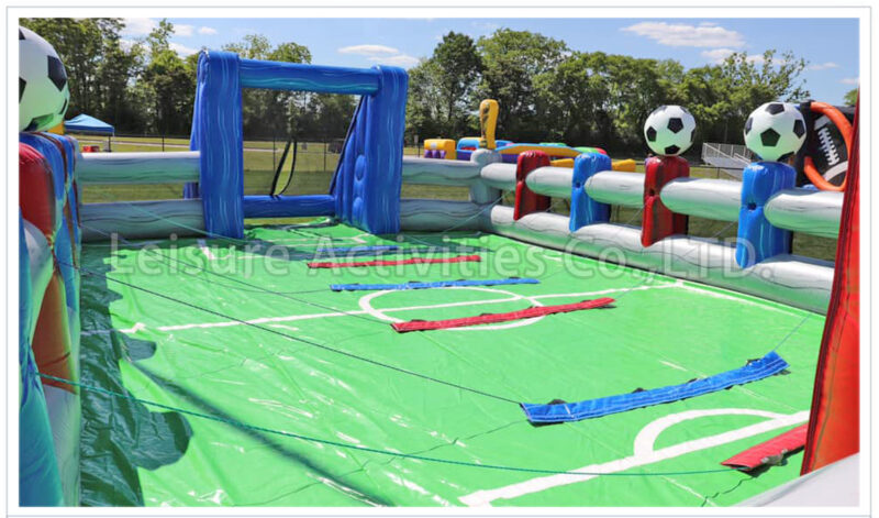 human foosball marble