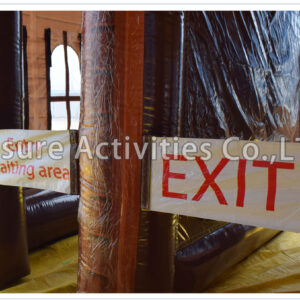 inflatable train depot station ii