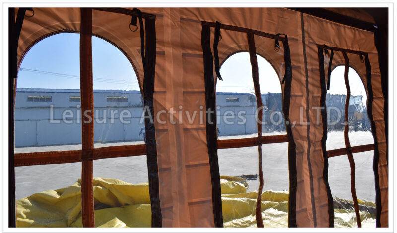 inflatable train depot station ii