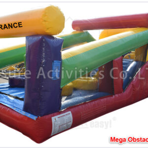mega obstacle run retro