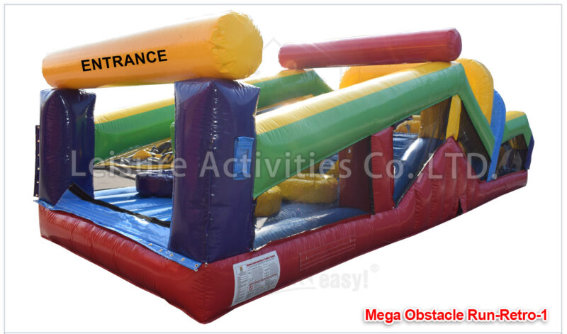 mega obstacle run retro