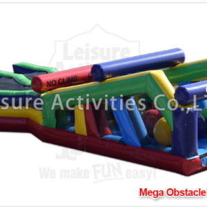 mega obstacle run retro
