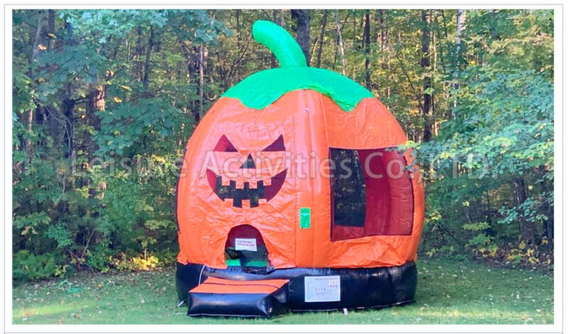 pumpkin bounce house