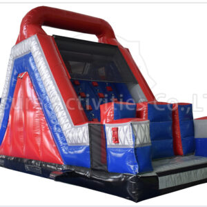 rock climb slide ninja warrior