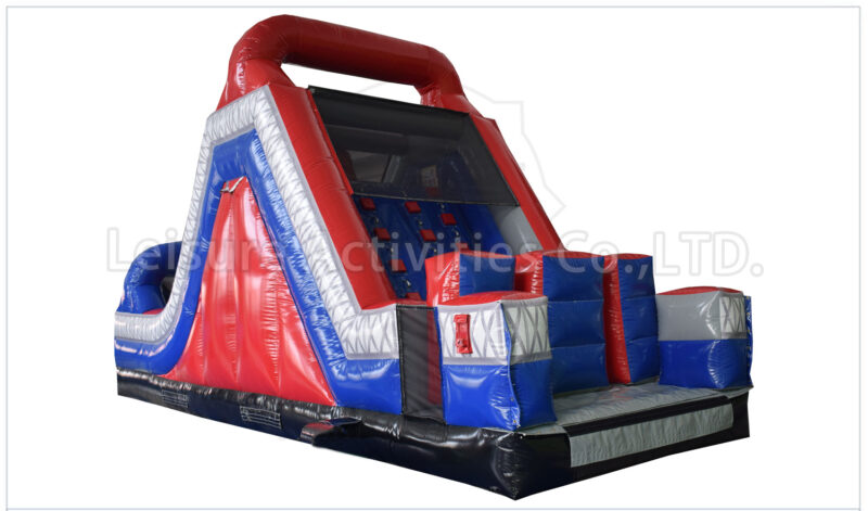 rock climb slide ninja warrior