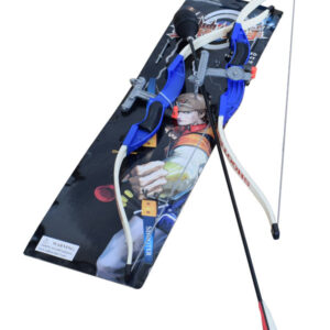 1 safety bow with 2 safety arrows