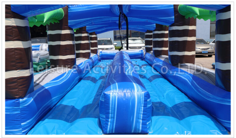 tropical double lane slip n slide pl