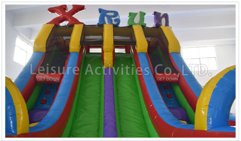 xtreme fun run® double lane slide retro