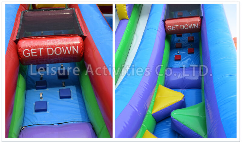 xtreme fun run® double lane slide retro