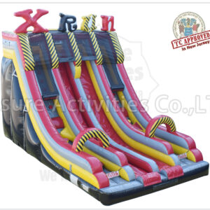 xtreme fun run® double lane slide