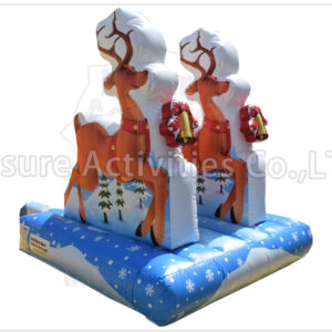 santa sleigh selfie with reindeers santa sleigh selfie with reindeers