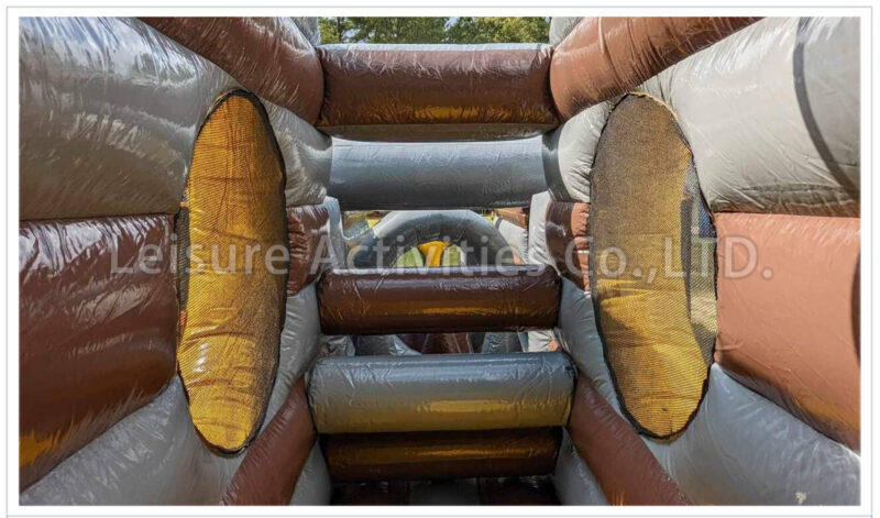 construction tractor scraper obstacle