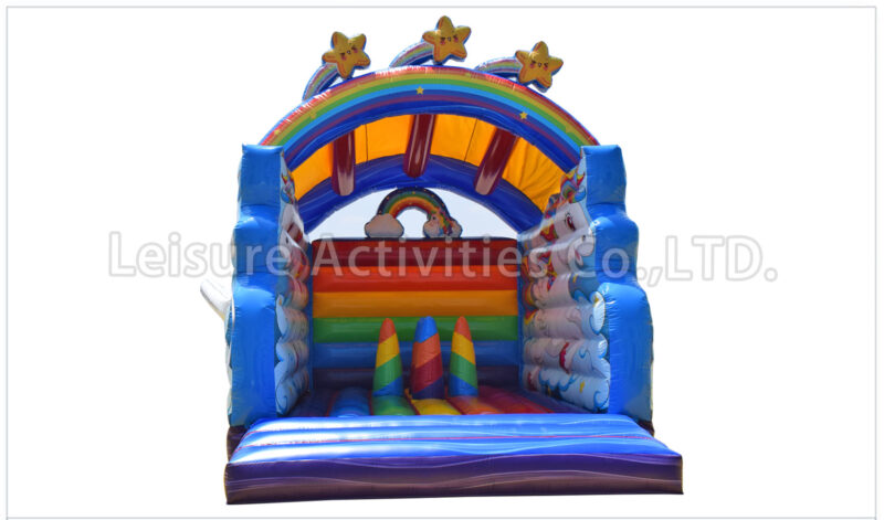 unicorn rainbow bounce