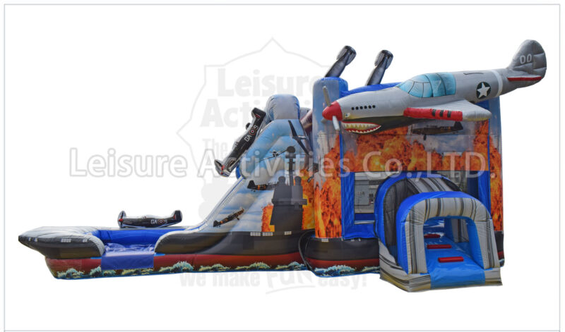 shark mouth fighter plane double lane combo wet/dry sl