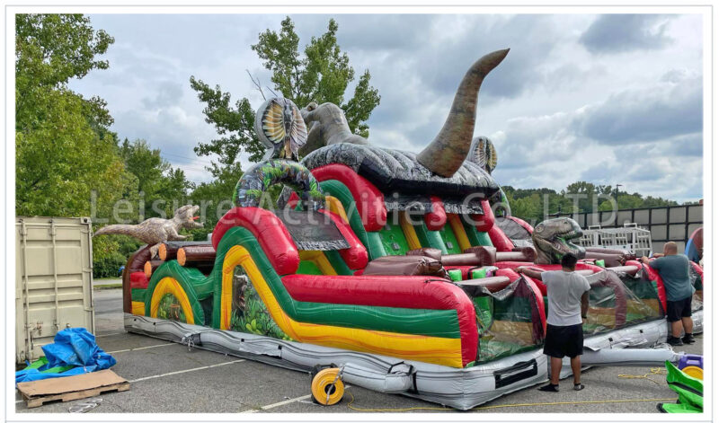 jurassic adventure obstacle course
