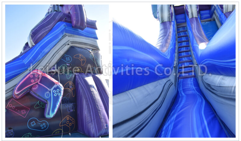 18ft single lane water slide gamer sl (max height 20ft)
