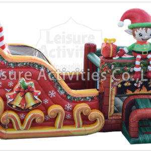 16ft sleigh loading bounce & slide 16ft sleigh loading bounce & slide