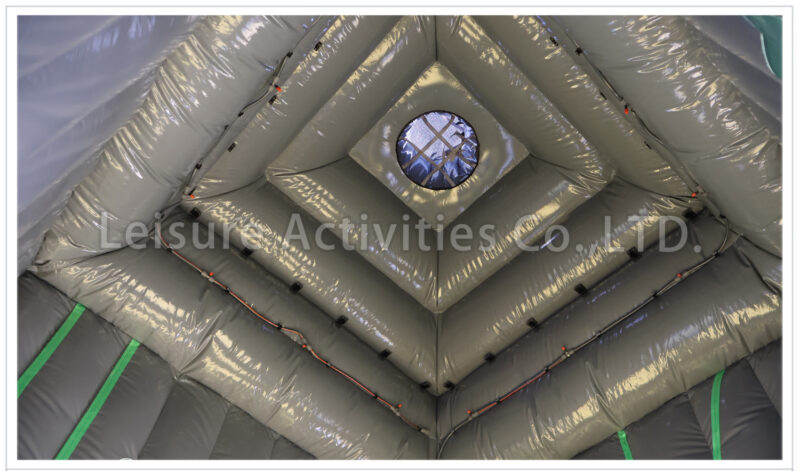 25ft halloween crypt water/foam play station glow