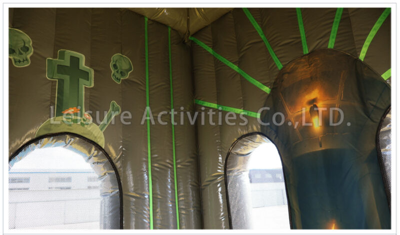 25ft halloween crypt water/foam play station glow