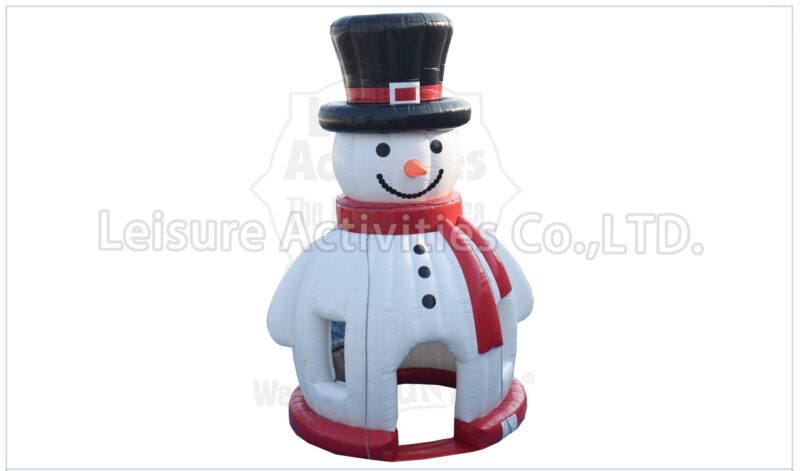 25ft snowman water& foam play station