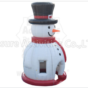 25ft snowman water& foam play station