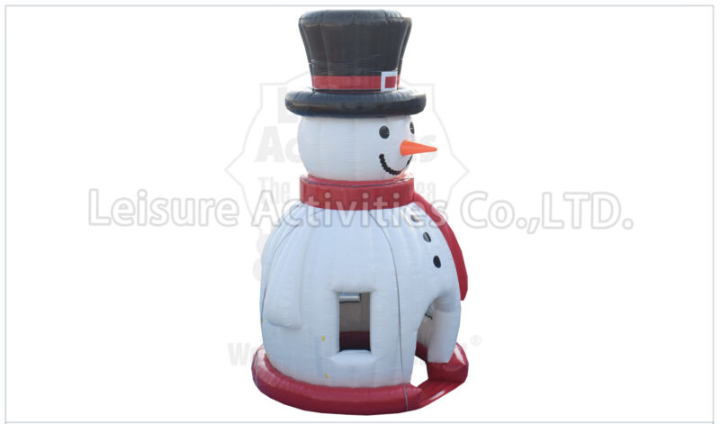 25ft snowman water& foam play station