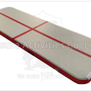 10ft inflatable gymnastics mat airtrack red