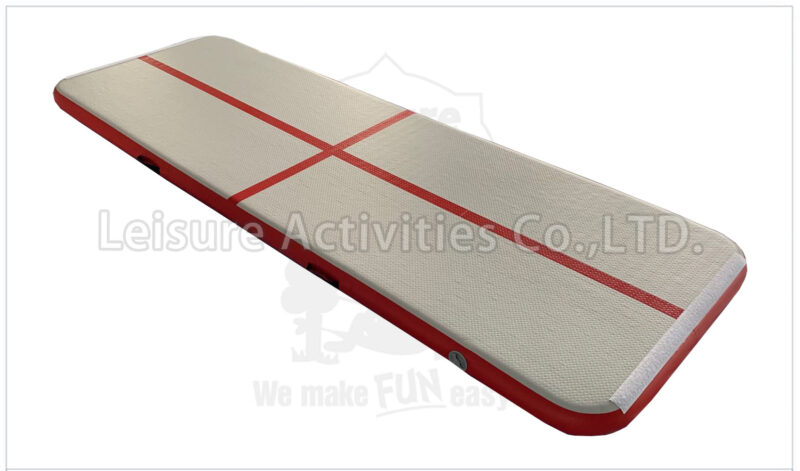 10ft inflatable gymnastics mat airtrack red