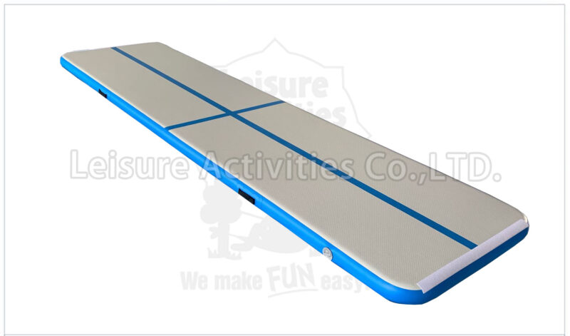 13ft inflatable gymnastics mat airtrack blue