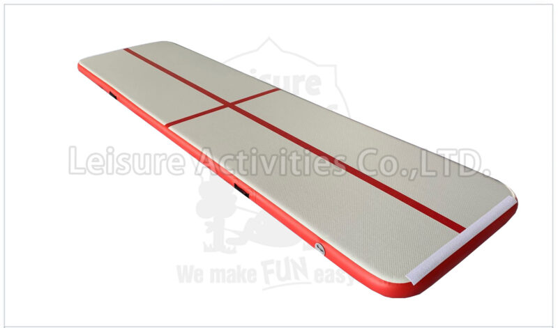 13ft inflatable gymnastics mat airtrack red