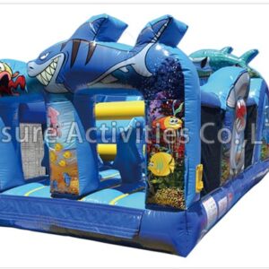 31ft shark obstacle course
