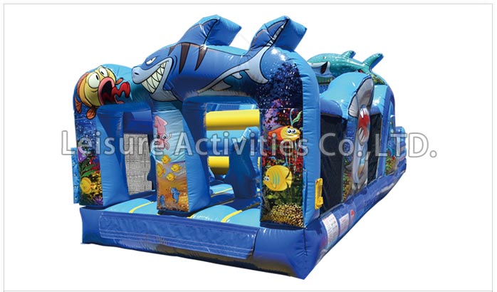 31ft shark obstacle course