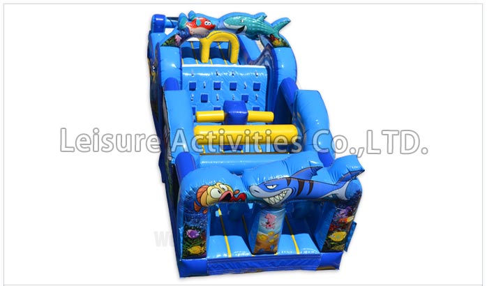 31ft shark obstacle course
