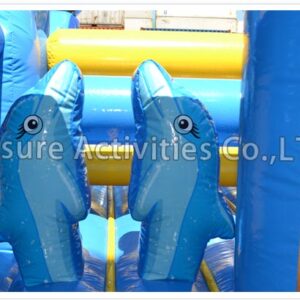 31ft shark obstacle course