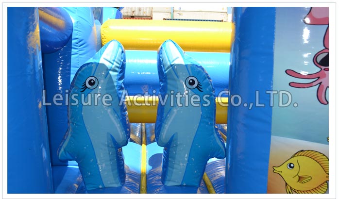 31ft shark obstacle course
