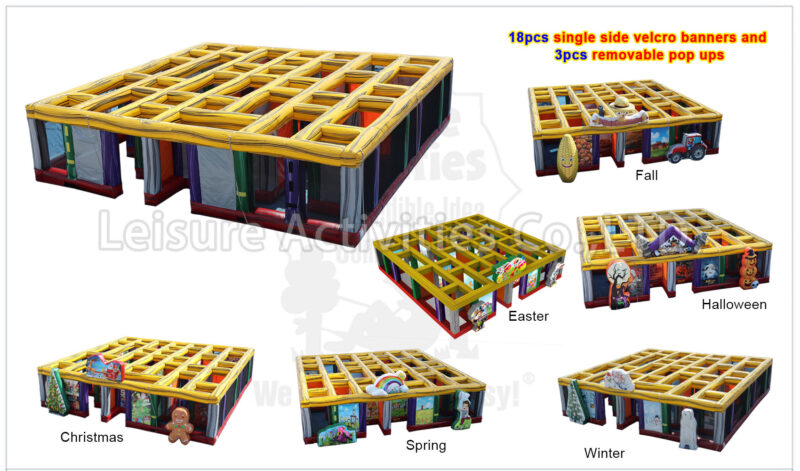 30ft hybrid maze