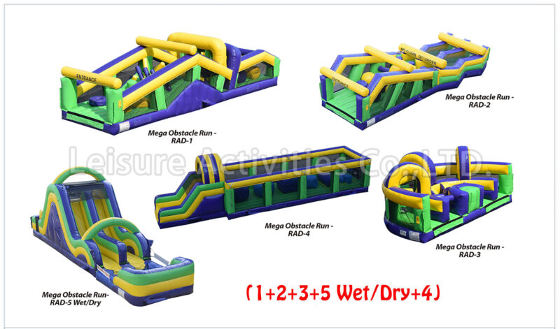 mega obstacle run rad
